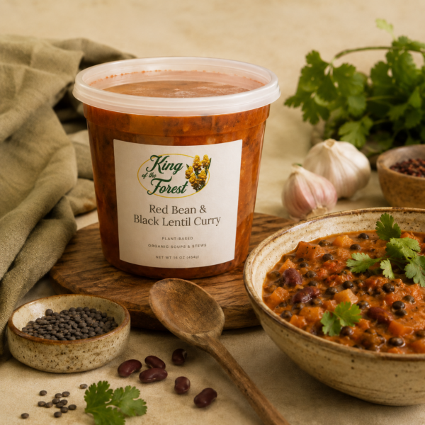 Red Bean & Black Lentil Curry